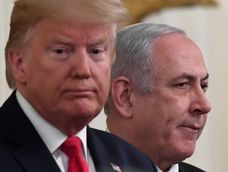 Donald Trump y Benjamin Netanyahu.