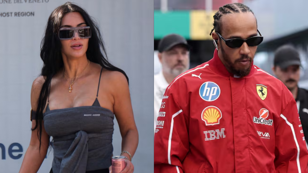 La cita secreta entre Kim Kardashian y Lewis Hamilton
