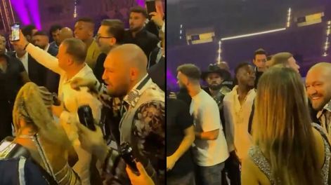 Los Andes | El insólito momento que protagonizó Conor McGregor.