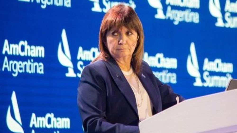 Bullrich busca destrabar el debate del Super RIGI. (archivo)