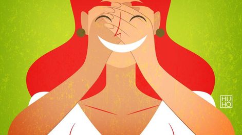 El estilo de vida actual proclama que el éxito pasa por el dinero y la enunciación de un bienestar permanente. ¿Pero qué ocurre si no podemos sostener esa careta? / Ilustración: Hugo Horita