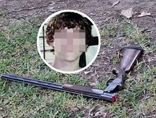 Cómo es la escopeta que el asesino de 15 años usó: la traía escondida en el estuche de la guitarra