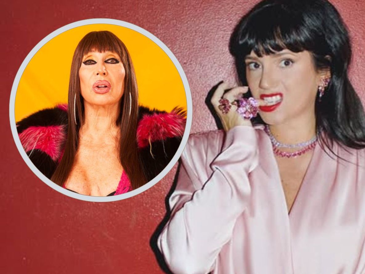 La impactante transformación de Griselda Siciliani para interpretar a Moria Casán en su serie