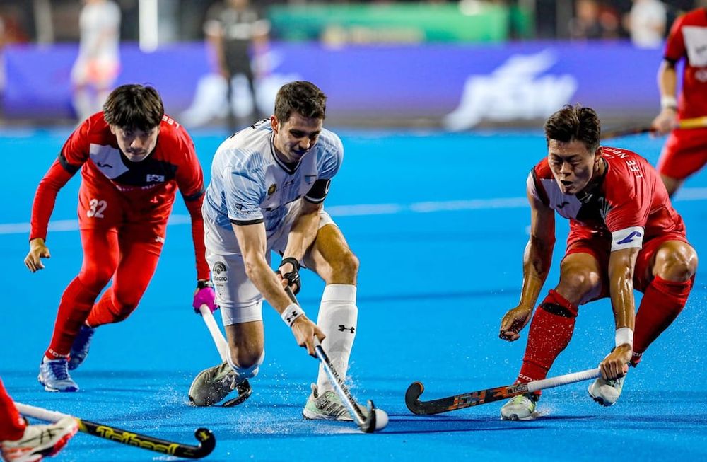 La Selección Argentina de Hockey sobre césped perdió con Corea del Sur y quedó eliminada del mundial / Gentileza.