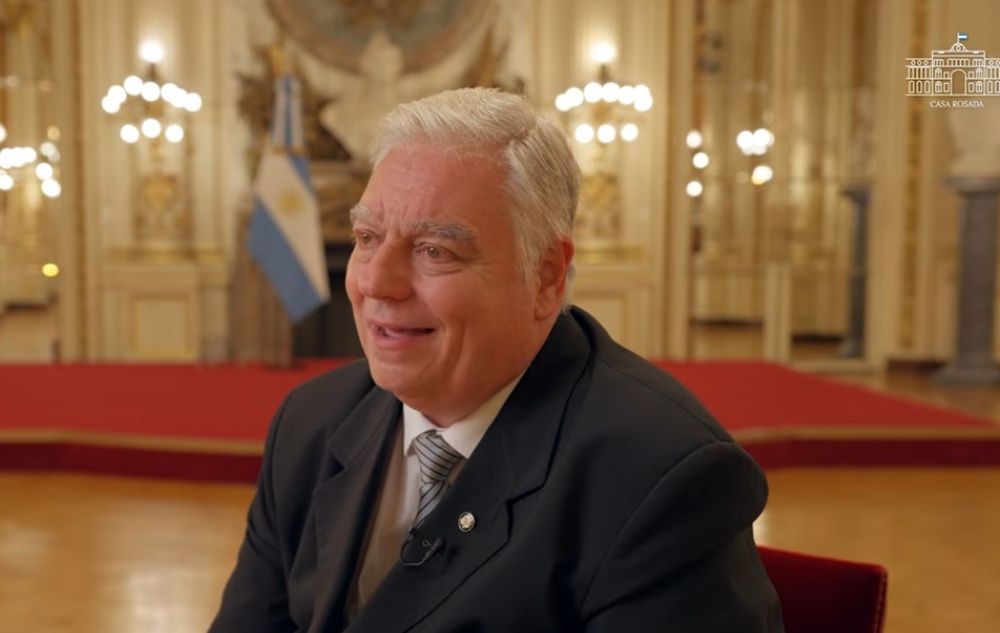 Arturo C. Larrabure, hijo del exmilitar Argentino del Valle Larrabure que fue secuestrado en 1974 por el Ejército Revolucionario del Pueblo (ERP) y asesinado al año siguiente.