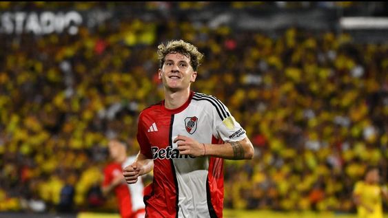 Facundo Colidio, autor del segundo gol del Millonario.