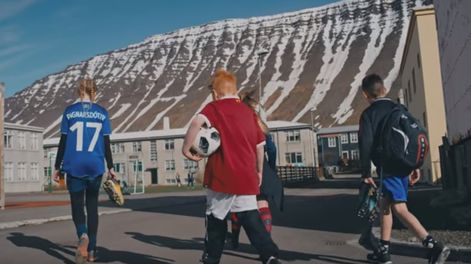 El spot con el que se consagró como director el arquero de Islandia