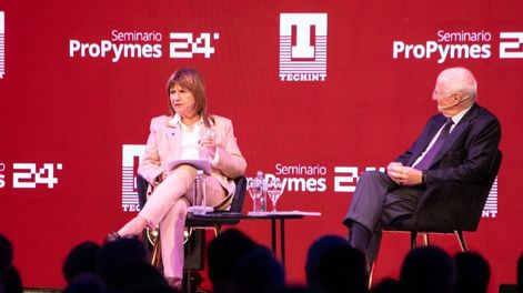 Patricia Bullrich participó del Seminario Propymes organizado por el Grupo Techint