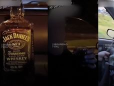 Tomaba whisky mientras manejaba y rememoró un caso viral: Si nos matamos, nos matamos.