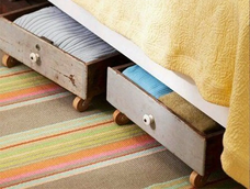 como reciclar los cajones de muebles viejos para decorar tu casa sin gastar de mas