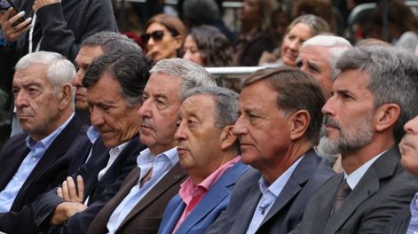 Dos exgobernadores opinaron a favor de la candidatura a gobernador de Ulpiano Suárez. Foto: Daniel Caballero.