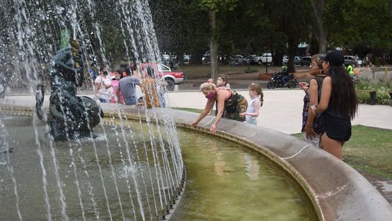 Se espera una semana con altas temperaturas. Foto: José Gutierrez / Los Andes