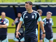 Scaloni defendió el rendimiento de Messi y descartó que le preocupe la falta de goles de Julián Álvarez y Lautaro Martínez.