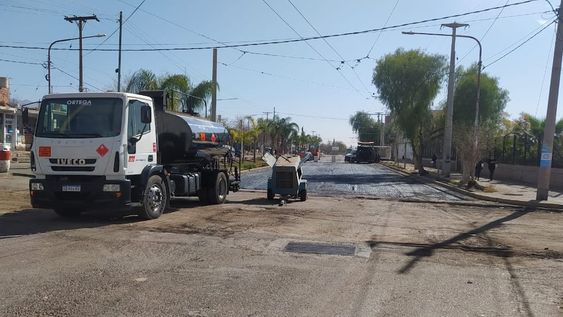Informe de tránsito: avanzan las obras viales en el barrio San Martín de Ciudad