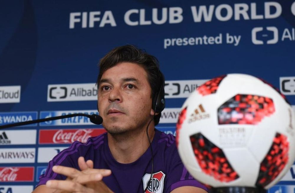 Gallardo: Seguramente Borré será titular, pero todavía no quiero dar el equipo