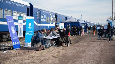 El Tren de Capital Humano llegó a Mendoza.
