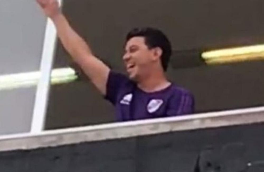 ¿Dónde estaba Marcelo Gallardo? Así festejó el DT de River tras el superclásico