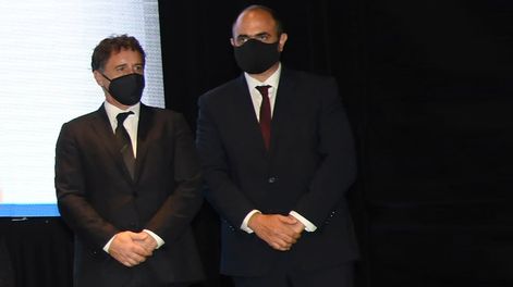 Los Andes | Palermo y Adaro, dos de los integrantes de la Suprema Corte local que proponen una comisión de transparencia. Foto: José Gutierrez / Los Andes.