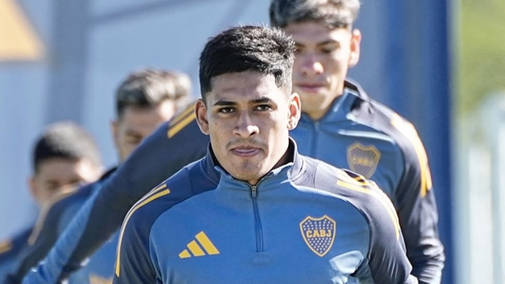 Simón Rivero, uno de los futbolistas relegados de Boca Juniors