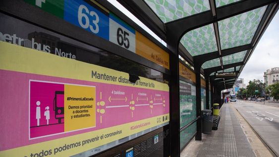 Parada de colectivo Caba. (Web)