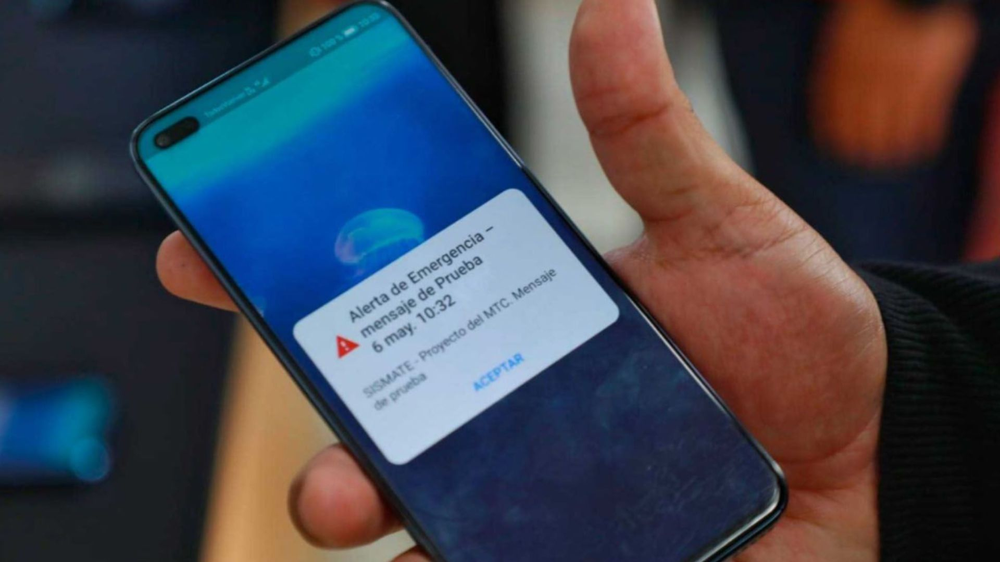 Alerta sismo Chile
