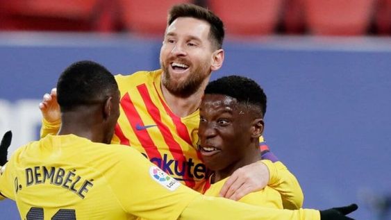 Cuando Messi se divierte, el Barcelona, brilla. / Gentileza. Cuando Messi se divierte, el Barcelona, brilla. / Gentileza.