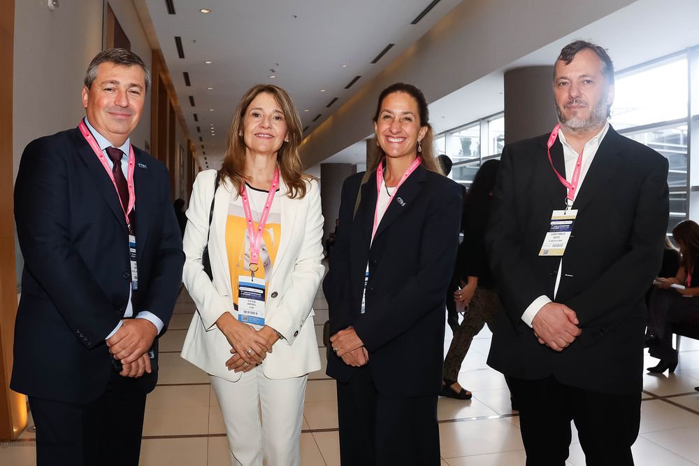 Diego Cardama, Silvia Jardel, Sofía Pescarmona y Juan Pablo Astié.