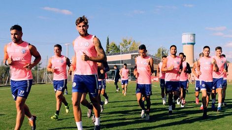 Los Andes | Clima distendido. El plantel de Godoy Cruz vivió una semana tranquila después de la victoria y quiere continuar por esa senda. / Prensa Club Godoy Cruz.