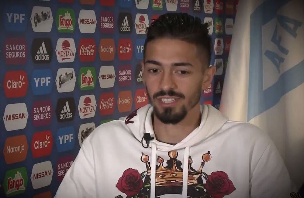 Lanzini y su lugar en el Mundial: Lo soñé, estoy muy contento y llego muy bien