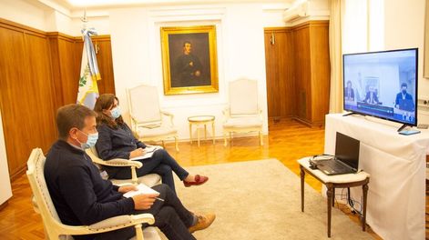 Los Andes | El gobernador Rodolfo Suárez participó de la videoconferencia convocada por el presidente Alberto Fernández para definir como será la próxima etapa del aislamiento en el país.