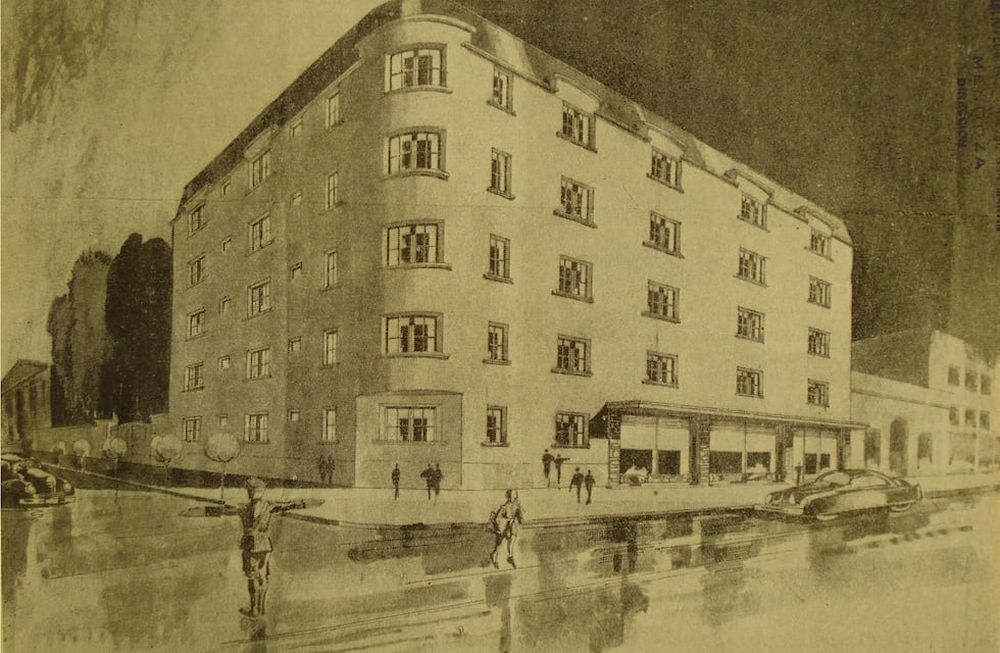 La edilicia hotelera en Mendoza en la década de 1950