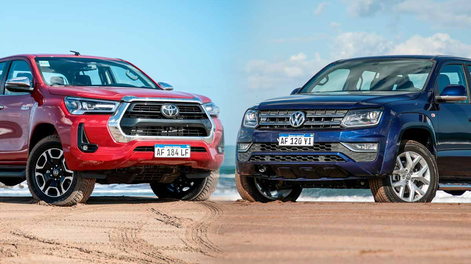Toyota Hilux vs Volkswagen Amarok: cuál es mejor en relación precio-calidad