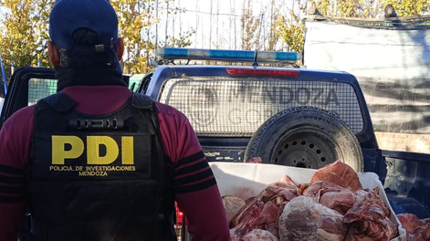 Decomisaron más de 280 kilos de carne en mal estado en Las Heras.