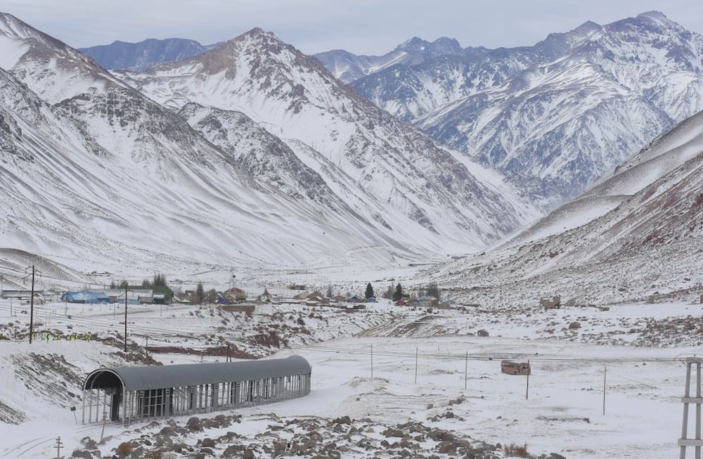 Es un evento que se desarrolla puntualmente sobre la cordillera de Los Andes, por lo que no impactará significativamente en el llano. Foto: Archivo Los Andes / Claudio Gutiérrez