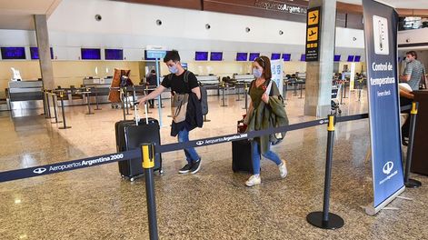 Las líneas aéreas comenzaron a informar sus itinerarios para enero, febrero y marzo del 2022. Foto: Mariana Villa / Los Andes