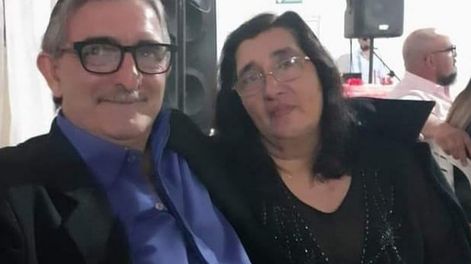 Jorge y Graciela no pueden trabajar porque el taxi que manejan quedó destruido. | Foto: gentileza