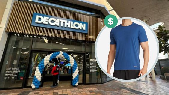 Llega Decathlon a Argentina: desde $10.000, esto cuestan las remeras