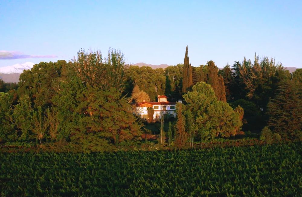 Trivento compró a principios de año la bodega Baldini, en Luján, que incluye un chalet de otros tiempos. Gentileza