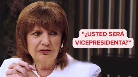 Patricia Bullrich fue consultada sobre una eventual vicepresidencia.
