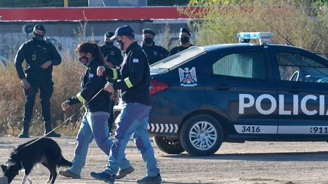 Los Andes | Una serie de rastrillajes se realizaron en Las Heras para tratar de dar con rastros de Abigaíl Carniel, desaparecida en 2021. | Foto: Orlando Pelichotti / Los Andes