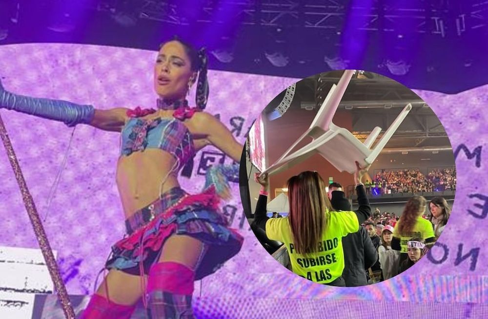 Durante el show de Tini varios mendocinos se quedaron sin su lugar. - Los Andes