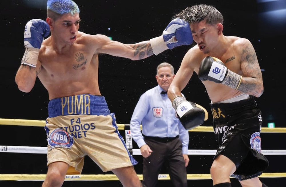 El Puma quiere retener su título del mundo ante Kazuto Ioka /Foto: Kyodo Sports