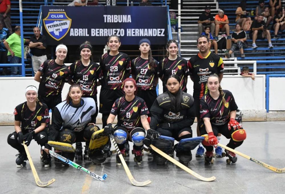 Hockey Patín. El equipo&nbsp; de Leonardo Murialdo en seniors, que disputará el Campeonato Argentino de Seniors o primera.