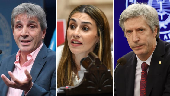 Marcela Pagano denunció penalmente a Luis Caputo y Santiago Bausili por malversación de caudales públicos
