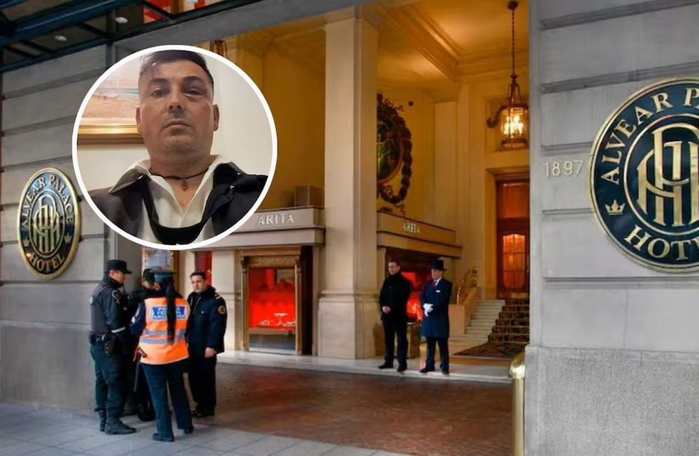 En un confuso episodio, un turista brasileño le dio una paliza a un empleado del Hotel Alvear