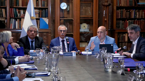 El ministro de Salud de la Nación, Mario Lugones, se reunió con los titulares de las carteras sanitarias provinciales.