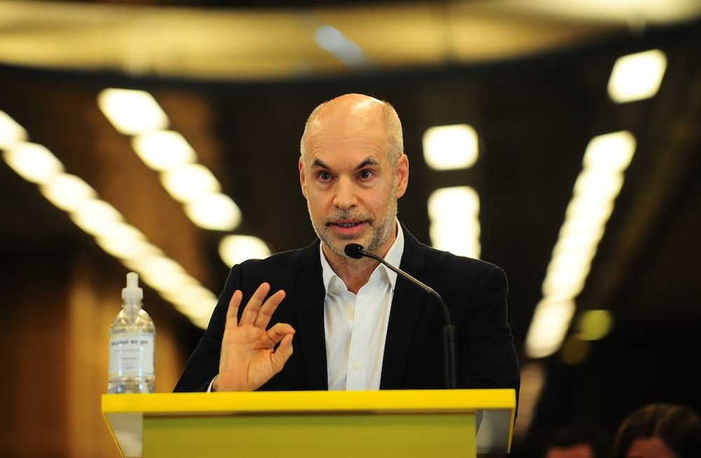 Horacio Rodrguez Larreta,  jefe de gobierno porteño.
