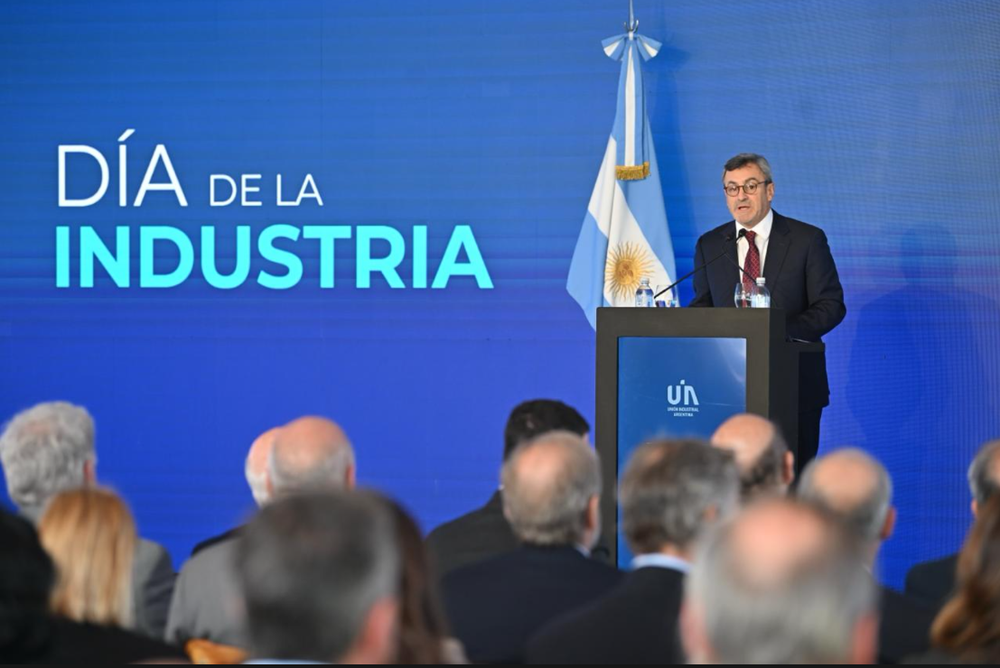 El presidente de la UIA, Martín Rappallini, llamó a contruir un puente para el sector, en la celebración del Día de la Industria&nbsp;