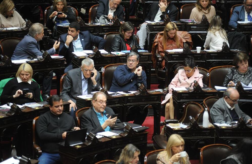 Germán Martínez durante la sesión. (Federico Lopez Claro)