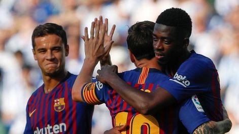 El Barça de Messi dio vuelta el partido frente al Real Sociedad